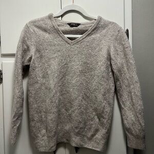 Women’s Tan Wool Sweater